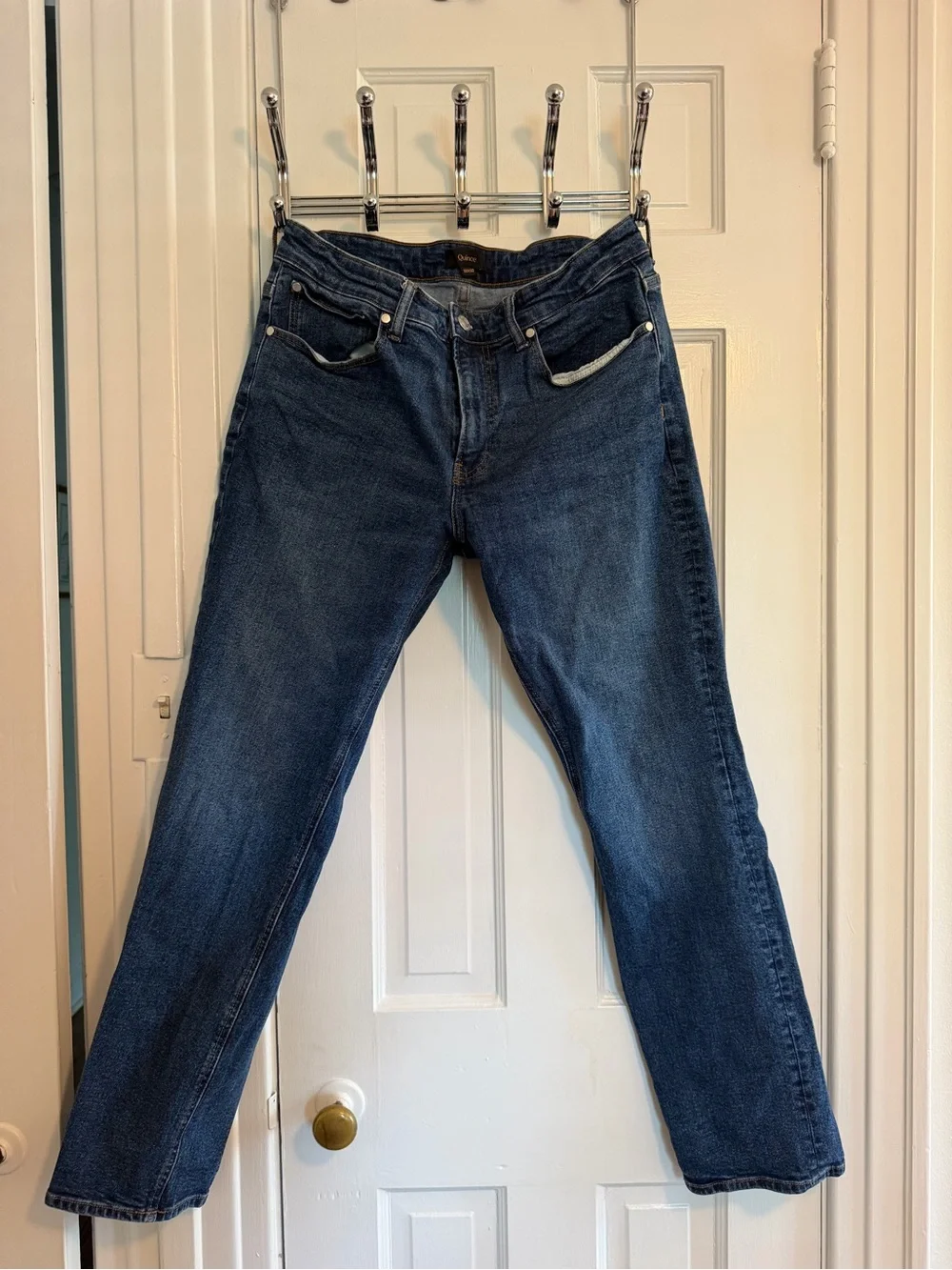 Quince Men’s Warren Stretch Athletic Taper Jeans – Size 32x32